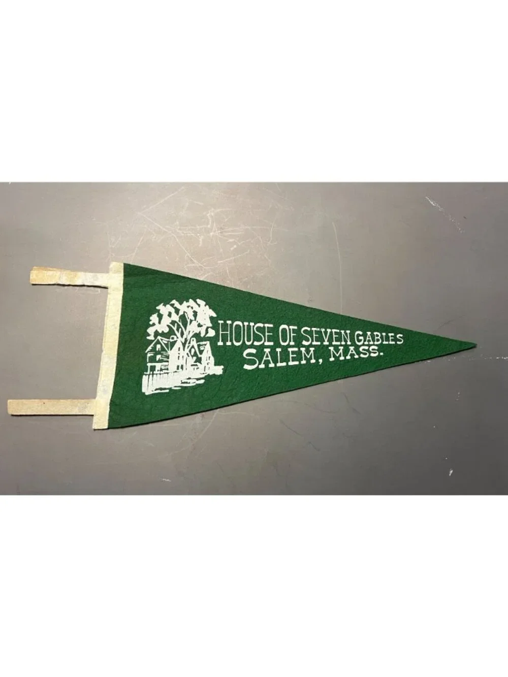 Vintage House of Seven Gables Salem, MA pennant